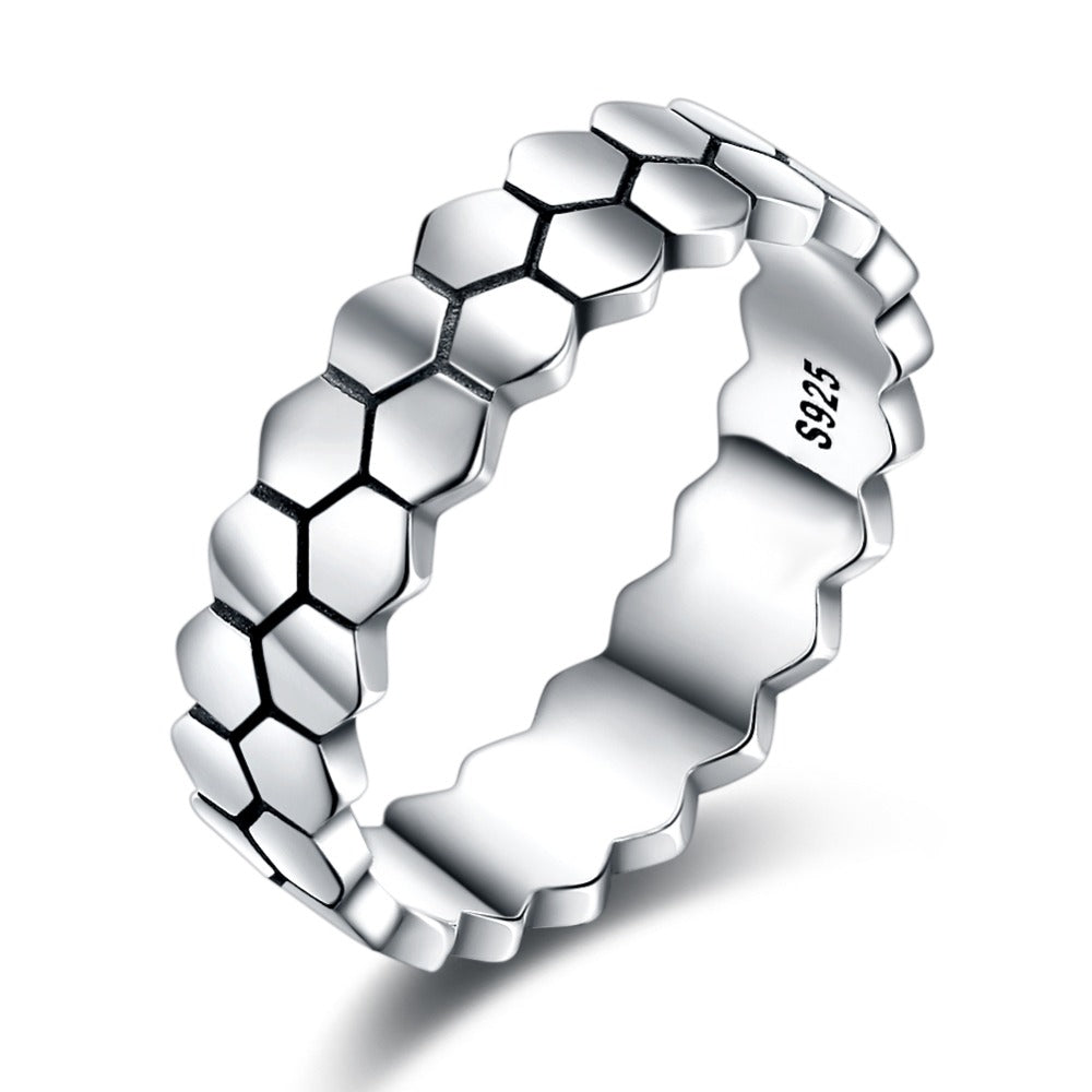 Women 925 Fashion World Cup Soccer Pattern Sterling Silver Ring Jewelry Accessories for Women Men jewelry 2020