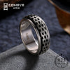 Women Mens 925 Sterling Silver Rings Gothic Vintage Rock Punk Cocktail Fine Jewelry Wholesale Gift Anillos