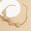 GSOLD Hip-Hop Exaggerated multiple Lion Heads Choker Necklace Metal Charm Necklace Women Street Style Jewelry Party