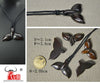GX037 Zealand Maori jewelry man handmade yak bone fish's tail pendant Primitive tribes totem amulet Hawaii pendant for gift