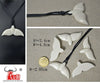 GX038 Zealand Maori jewelry hand-carved yak bone fish's tail pendant Primitive tribes totem amulet Hawaii pendant for gift