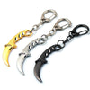Game CSGO Karambit Butterfly Necklace for Men CS GO Leather Chain Knife Weapon M9 Choker Necklaces Dagger Claw Male Jewelry