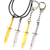 Game CSGO Karambit Butterfly Necklace for Men CS GO Leather Chain Knife Weapon M9 Choker Necklaces Dagger Claw Male Jewelry