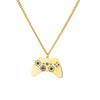 Game Console Pendant Necklace for Women Men Stainless Steel Cuban Chains Necklaces 2023 Trend Party Jewelry collares mujer