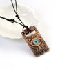 Game Jewelry Legend of  Necklace Sheikah Slate Pendant Totem Rope Chain Jewelry For Fans Gift