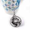 Game Jewelry Mortal Kombat Necklace Dragon Pendant Necklaces Trinket Link Chain Metal Charm Choker kolye