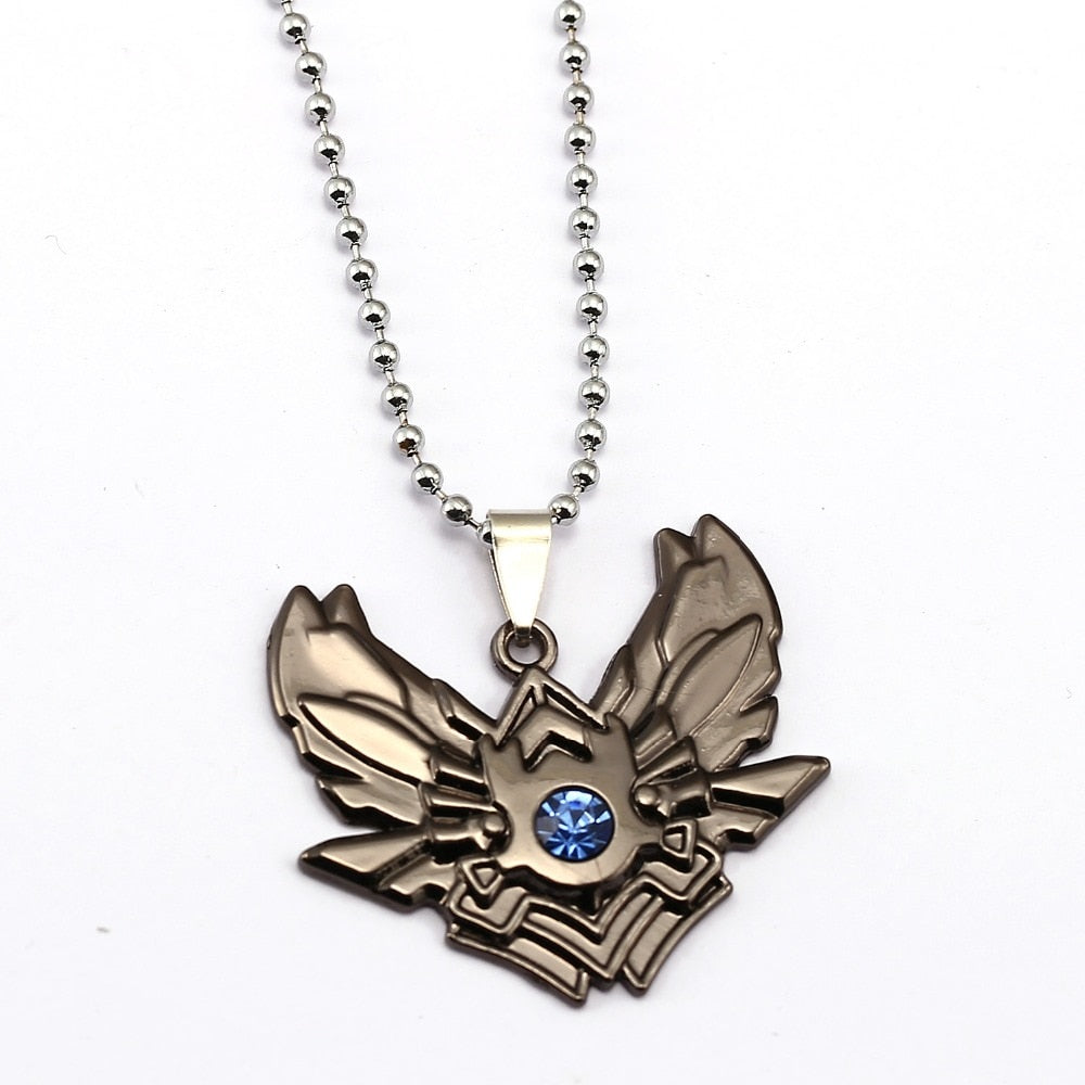 Game LOL Necklace League 7 Rank Pendant Legends hero Necklaces boy Gift Jewelry Accessories
