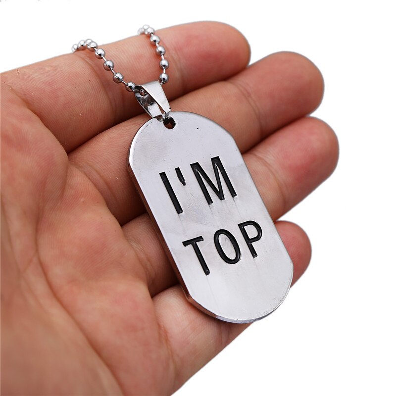 Game League of LOL Necklace Legend Dog Tag Stainless Steel Metal Bead Chain Pendant Men Women Necklaces Jewelry Accessories
