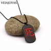 Game SEKIRO Shadows Die Twice Pendant Necklace Death Logo Dog Tag Alloy Choker Necklaces Keychain Gifts Jewelry for Mens collare