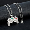 Gamepad Game Controller Pendant Necklaces Creative Gameing Hip-Hop  Jewelry Metal Gold Colour for Women Men Gift