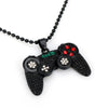 Gamepad Game Controller Pendant Necklaces Creative Gameing Hip-Hop  Jewelry Metal Gold Colour for Women Men Gift