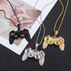 Gamepad Men's Pendant Necklace Zircon Crystal Chain Charm  Aesthetic Party Men's Jewelry