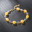 Gem Bracelet Ethnic Style S925 Sterling Silver Jewelry Handmade Cloisonne Three Bracelets Bracelet