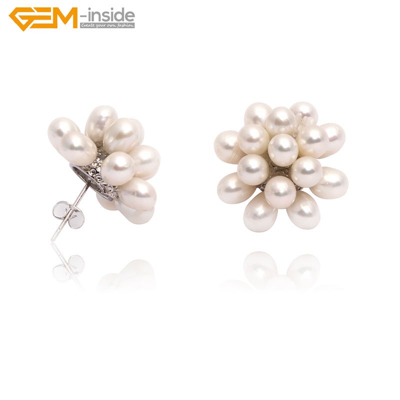 10x20mm Pearl Earrings Stainless Steel Hooks Earrings For Women Trinket For Girl Jewelry Gift