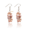 5-6x7-8mm Pearl Earrings Stainless Steel Hooks Earrings For Women Trinket For Girl Jewelry Gift