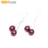 5-6x7-8mm Pearl Earrings Stainless Steel Hooks Earrings Women Trinket For Girl Jewelry Gift