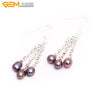 6-7mm Pearl Earrings Stainless Steel Hooks Earrings For Women Trinket For Girl Jewelry Gift