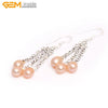 6-7mm Pearl Earrings Stainless Steel Hooks Earrings For Women Trinket For Girl Jewelry Gift