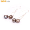 6-7x8-9mm Pearl Earrings Stainless Steel Hooks Earrings For Women Trinket For Girl Jewelry Gift