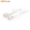 6-7x8-9mm Pearl Earrings Stainless Steel Hooks Earrings For Women Trinket For Girl Jewelry Gift