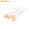 6-7x8-9mm Pearl Earrings Stainless Steel Hooks Earrings For Women Trinket For Girl Jewelry Gift