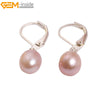 7-8mm Pearl Earrings Stainless Steel Hooks Earrings For Women Trinket For Girl Jewelry Gift