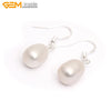 7-8x8-9mm Pearl Earrings Stainless Steel Hooks Earrings For Women Trinket For Girl Jewelry Gift