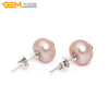 9-10mm Pearl Earrings Stainless Steel Hooks Earrings For Women Trinket For Girl Jewelry Gift