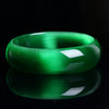 Genuine Bright Green Natural Cat Eye Stone Bangle Bracelet ,Fine Opal Bangle Jewelry Lucky Gift For Woman Can Drop Shipping