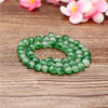 Genuine Natural Green 8mm Jade Beads Necklace Jadeite Jewelry Charm Accessories Lucky Amulet Gifts for Women Her Men
