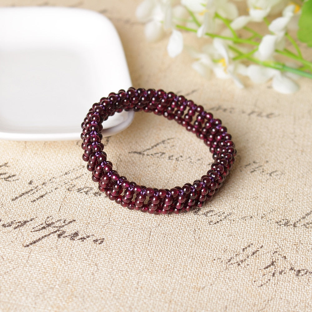 Genuine high-grade natural Stone stone bracelet classic male and female models elegant luxury gift offer