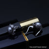 Genuine natural pearl earrings for women,trendy bridal party gift 925 silver black pearl earrings