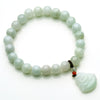 Genuine natural glutinous jade beads round bracelet Myanmar jade beads beads hand A goods jade jade beads bracelet ABX3679