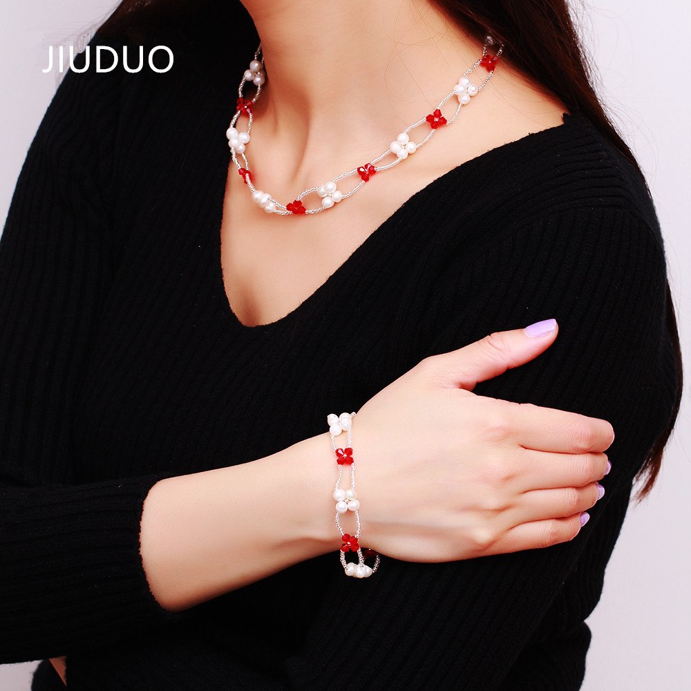 Genuine original100% natural pearl women long necklace necklace bracelet multi-purpose sweater chain fashion suit