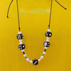 Geometric Beads Hip Hop Necklaces Jewelry For Women Pearl Smiley Skull Rope Adjustable Choker Necklace Punk Harajuku New