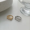 Geometry Dating Ring Aesthetic Rings For Women  Designer Accessories Gift For Girlfriend Punk Jewelry GaaBou Jewellery