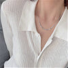 Geometry Diamond Necklaces Women's Neck Chain Necklace  Quality Jewelry Accessories  GaaBou Jewellery