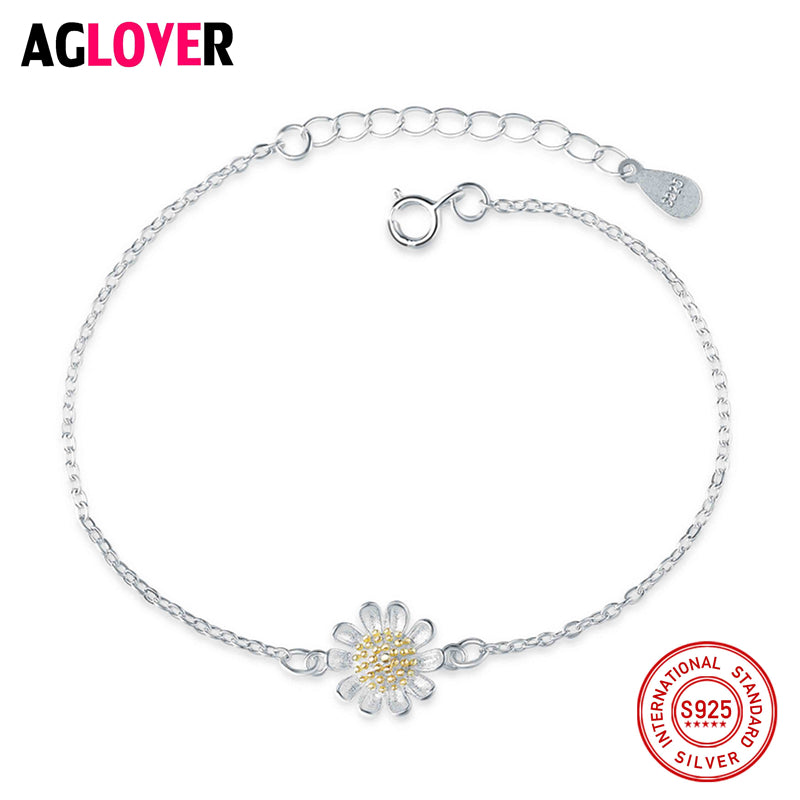 Geometry Genuine Mystical Purple CZ Crystal Bracelet Solid 925 Sterling Silver Vintage Gift For Women Jewelry