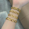 Geometry Letter B Chain Gold Women's bracelet Homme Jewelry Trend 2022  Punk Accessories  Gift Female Christmas GaaBou
