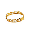 Geometry Letter B Chain Gold Women's bracelet Homme Jewelry Trend 2022  Punk Accessories  Gift Female Christmas GaaBou
