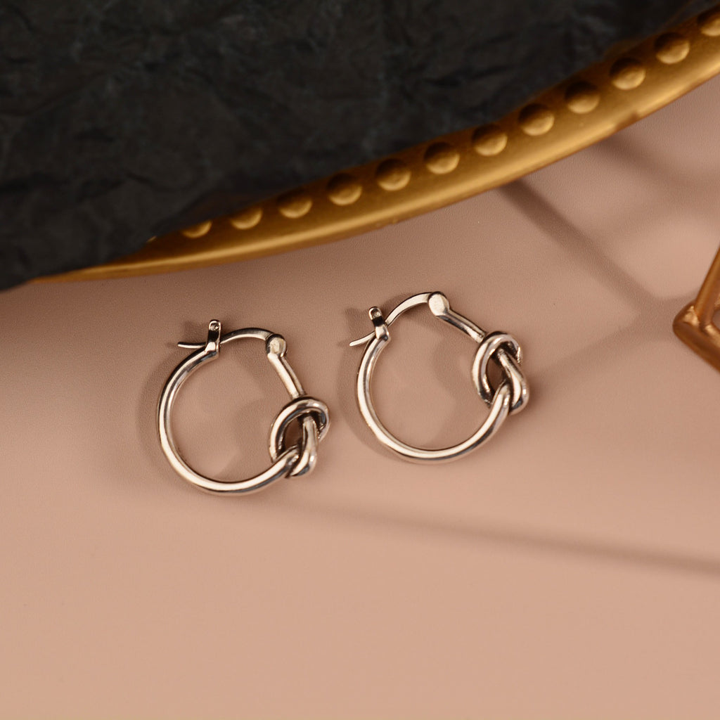 Geometry Zircon Hoops Women Small Black Earrings 2022 Trend Vintage  Jewelry Accessories  Christmas