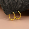 Geometry Zircon Hoops Women Small Black Earrings 2022 Trend Vintage  Jewelry Accessories  Christmas
