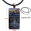 Gerard Way My Chemical Romance Mcr Rock For Girls Gifts Glass Pendant Necklace Handmade Half Pendant Rectangle Necklace