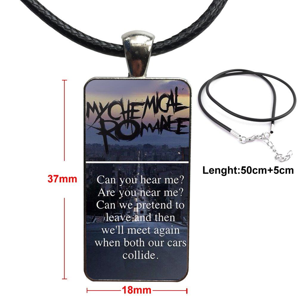 Gerard Way My Chemical Romance Signed Guitar Pick Necklace MCR on PopScreen