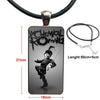 Gerard Way My Chemical Romance Mcr Rock For Girls Gifts Glass Pendant Necklace Handmade Half Pendant Rectangle Necklace