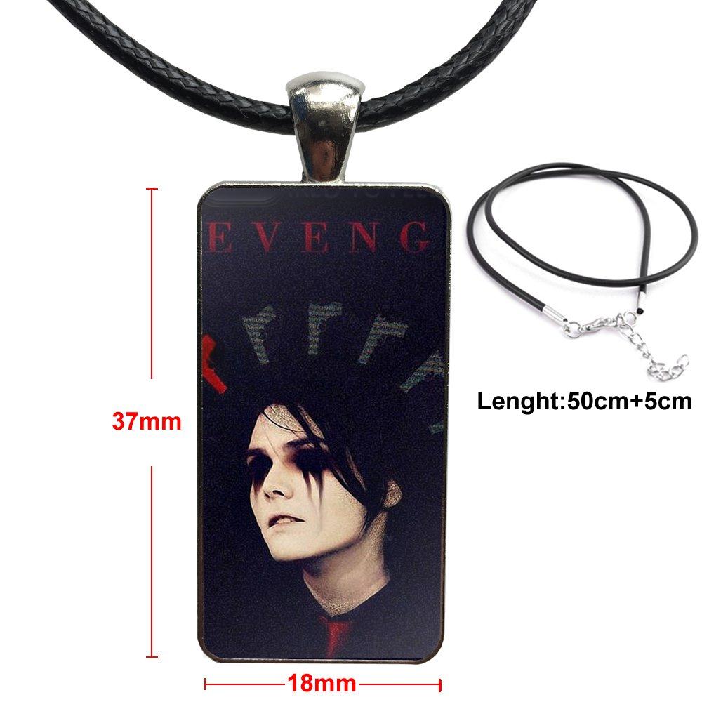 MCR My Chemical Romance Rock Band Stainless Steel Necklaces Man Woman Charm  Pendant Fashion Geometric Jewelry Accessories Gifts
