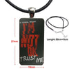 Gerard Way My Chemical Romance Mcr Rock For Girls Gifts Glass Pendant Necklace Handmade Half Pendant Rectangle Necklace
