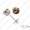 Hot High Quality Jewelry Real Pure 925 Sterling Silver Women Accessories Cubic Zirconia CZ 4 Claws Stud Earrings 8 Colors