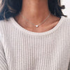 Girlfriend Gifts Minimal Heart Necklaces For Boho Jewelry Stainless Steel Chain Choker Necklaces Pendants Collier Femme 2021 New