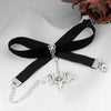 Girls Jewelry Gothic Bat Chokers Velvet Vampire Necklace Cameo Witch Collar Bijoux Femme